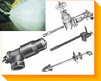 Atomizers and Sprayers for Biofuels, Burners, Combustion, Environmentalm Process - Chemicals, Oils, Wastes & Water - NAO Process Sprayers & Oil Torches - Wide Range of Flows & Pressures - Angle, conical, hollow, swirl or flat sprays with high flow turndowns - Spray Testing