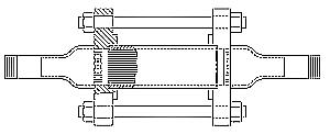 Figure C-6292 2" Bidirectional Detonation Arrestor - Easily Removable Grid