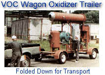 VOC Wagon Trailer for Cleanups, VOC Control, Testing, Odor Control